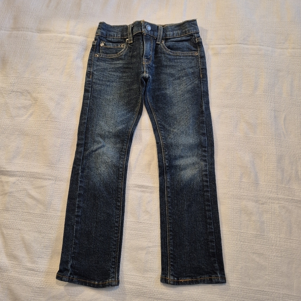 Denizen from Levi's jeans 216 boys size 6 skinny fit medium wash VGUC